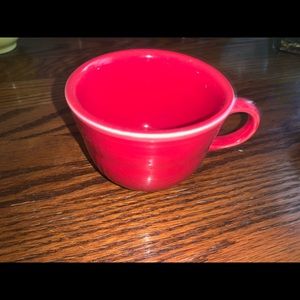 FIESTA Red coffee Cup/mug EUC Homer Laughlin Fiesta-ware